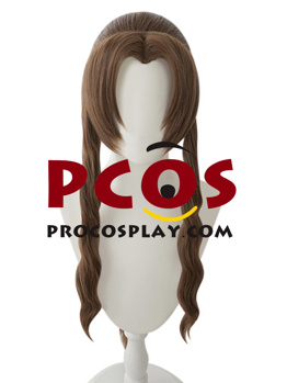 Picture of Crisis Core - Final Fantasy VI Aerith Gainsborough Cosplay Wigs mp005624