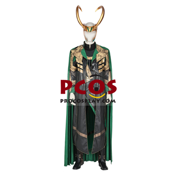 Image de l'émission de télévision Loki Loki Laufeyson Armure Cosplay Costume Version Améliorée C00608