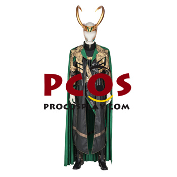 Imagen del programa de televisión Loki Loki Laufeyson Armor Cosplay disfraz versión mejorada C00608