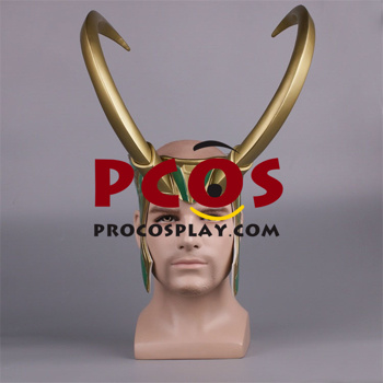 Изображение телешоу Loki Loki Laufeyson Cosplay Helmet C00637