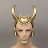 Изображение телешоу Loki Loki Laufeyson Cosplay Helmet C00637