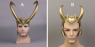 Picture of TV Show Loki Loki Laufeyson Cosplay Helmet C00637