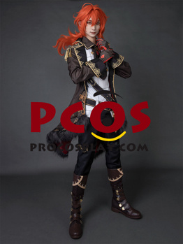 Picture of Genshin Impact Diluc Cosplay Costume Brown Version C00350-A