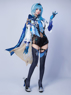 Picture of Genshin Impact Eula Cosplay Costume Jacquard  Version C00445