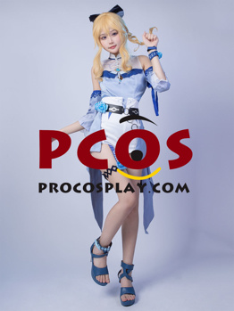 Photo de Genshin Impact Jean Cosplay maillot de bain version mise à niveau C00537-A