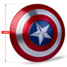 Image de The Falcon and the Winter Soldier Captain America Cosplay Shield C00643