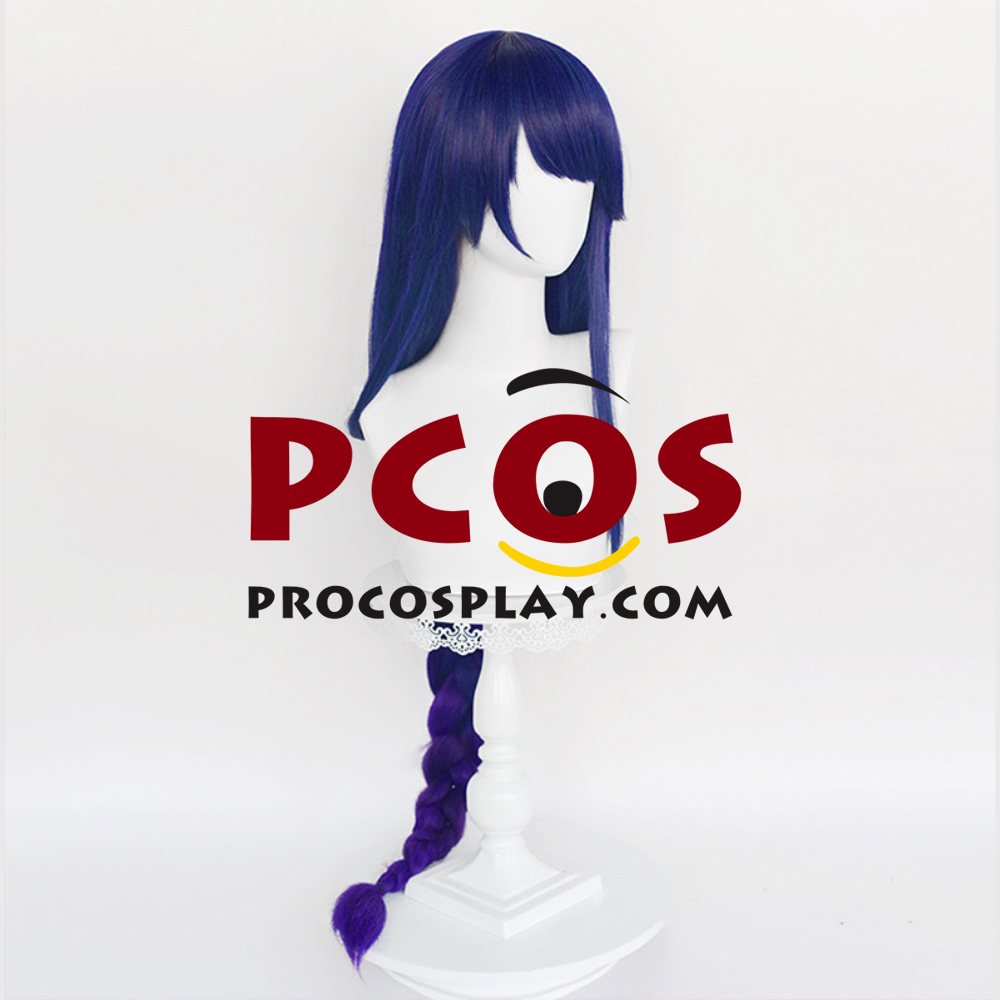 Genshin Impact Raiden Shogun Cosplay Wig C00638 Best Profession