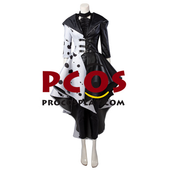 Image de Cruella 2021 Cruella De Vil Cosplay Costume C00621