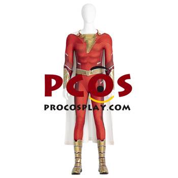 Bild von Fury of the Gods Billy Batson Cosplay Kostüm C00679