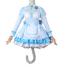 Picture of Nekopara Vanilla Cosplay Costume Blue Maid Outfit C00659