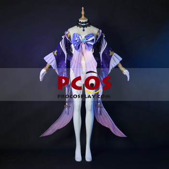 Picture of Genshin Impact Sangonomiya Kokomi Cosplay Costume Jacquard Version C00666-AA