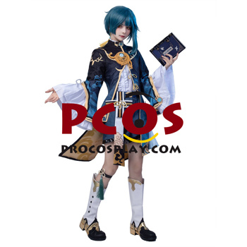 Photo de Genshin Impact Xingqiu Cosplay Costume C00459-A