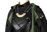 Photo de l'émission de télévision Loki Sylvie Cosplay Costume Version vert foncé C00743