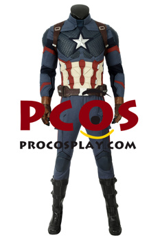 Photo de Endgame Captain America Steve Rogers Cosplay Costume Specials Version C00756