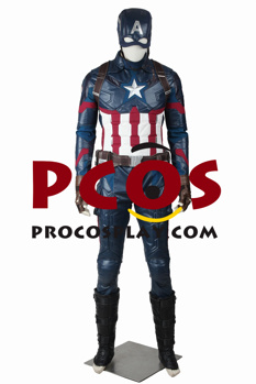 Image de Captain America: Civil War Steve Rogers Cosplay Costume C00777