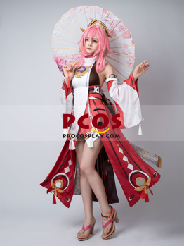 Picture of Game Genshin Impact Yae Miko Cosplay Costume C00635