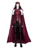 Imagen de listo para enviar nuevo espectáculo WandaVision Scarlet Witch Wanda Finale Cosplay disfraz C00296 versión de punto
