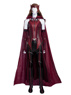 Photo de prêt à expédier nouveau spectacle WandaVision sorcière écarlate Wanda Finale Cosplay Costume C00296 Version en tricot