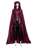 Изображение готового к отправке нового шоу WandaVision Scarlet Witch Wanda Finale, костюм для косплея C00296, вязаная версия