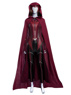 Photo de prêt à expédier nouveau spectacle WandaVision sorcière écarlate Wanda Finale Cosplay Costume C00296 Version en tricot