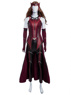 Imagen de listo para enviar nuevo espectáculo WandaVision Scarlet Witch Wanda Finale Cosplay disfraz C00296 versión de punto