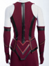 Immagine di Pronto per la spedizione Nuovo spettacolo WandaVision Scarlet Witch Wanda Finale Costume Cosplay C00296 Versione in maglia