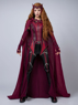 Photo de prêt à expédier nouveau spectacle WandaVision sorcière écarlate Wanda Finale Cosplay Costume C00296 Version en tricot
