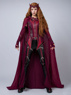 Imagen de listo para enviar nuevo espectáculo WandaVision Scarlet Witch Wanda Finale Cosplay disfraz C00296 versión de punto