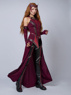 Immagine di Pronto per la spedizione Nuovo spettacolo WandaVision Scarlet Witch Wanda Finale Costume Cosplay C00296 Versione in maglia