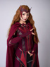 Immagine di Pronto per la spedizione Nuovo spettacolo WandaVision Scarlet Witch Wanda Finale Costume Cosplay C00296 Versione in maglia