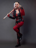 Photo de prêt à expédier 2021 Harley Quinn Cosplay Costume C00129