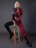 Photo de prêt à expédier 2021 Harley Quinn Cosplay Costume C00129