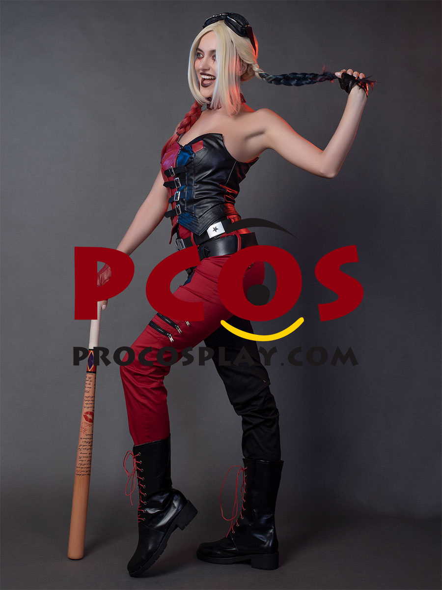 Ready to Ship 2021 Harley Quinn Cosplay Costume C00129 Best