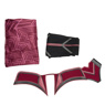 Photo de prêt à expédier WandaVision Scarlet Witch Wanda Finale Cosplay Costume C00323 Version en tricot