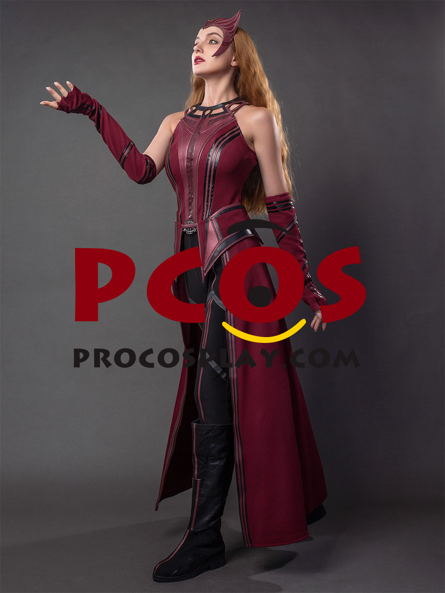 Ready to Ship WandaVision Scarlet Witch Wanda Finale Cosplay Costume