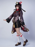 Photo de prêt à expédier Genshin Impact Hu Tao Cosplay Costume C00267-AA