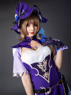 Изображение готово к отправке Genshin Impact Lisa Cosplay Costume C00055-A