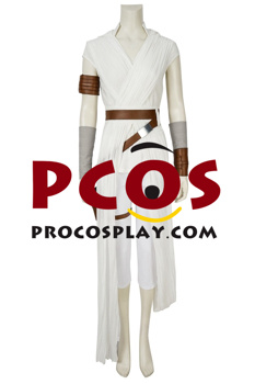 Photo de la montée de Skywalker Rey Cosplay Costume C00835