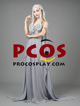 Immagine di Pronto per la spedizione Nuovo costume cosplay di Daenerys Targaryen Khaleesi mp004184