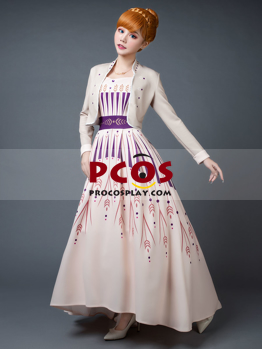 Bild von Frozen 2 Anna Princess Kleid Cosplay Kostüm mp005901