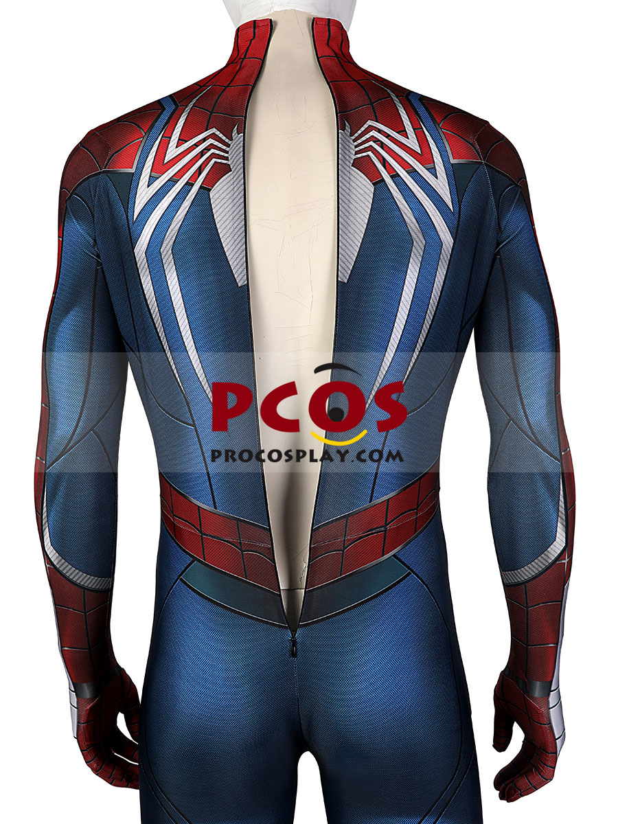PS5 Game Spider-Man Peter Parker Cosplay Costume Ready to Ship 3D ...