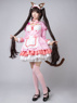 Picture of Nekopara Chocola Cosplay Costume Pink Maid Outfit C00657