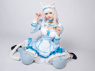 Picture of Nekopara Vanilla Cosplay Costume Blue Maid Outfit C00659