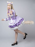 Picture of Nekopara Coconut Cosplay Costume Purple Maid Outfit C00660