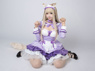 Picture of Nekopara Coconut Cosplay Costume Purple Maid Outfit C00660