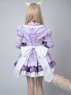 Picture of Nekopara Coconut Cosplay Costume Purple Maid Outfit C00660