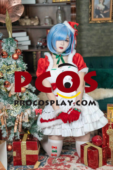 Picture of Rem Christmas Cosplay Costume  C00881