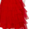 Изображение 2021 Harley Quinn Red Dress Cosplay Costume C00873