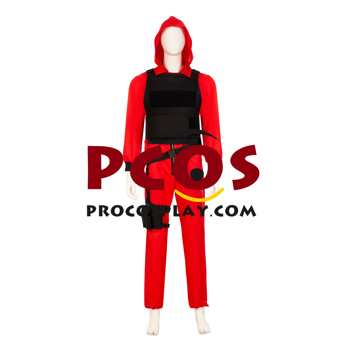 Photo de La Casa De Papel Money Heist Cosplay Costume C00922