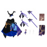 Picture of Genshin Impact Opulent Splendor Skin  Keqing Cosplay Costume C00935-A New Version